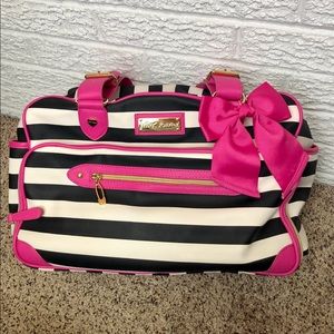 Betsey Johnson duffle/ diaper bag